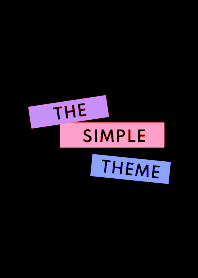 THE SIMPLE THEME .21
