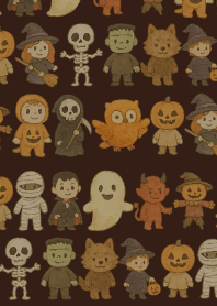 Halloween Festival04 on brown