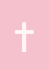 シンプル♡十字架♡ピンク