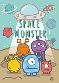 Space Monster #green