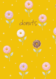 Donut Flower yellow