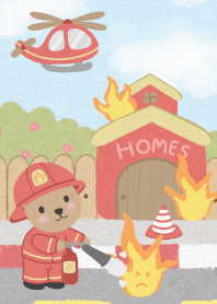 fireman bear