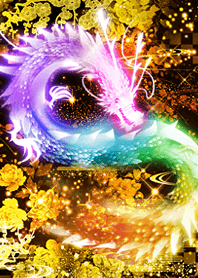 Economic fortune Sevencolored dragon