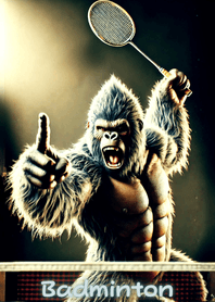 Gorilla x Badminton! 3D Real