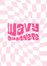 WAVY CHECKERS - PINK