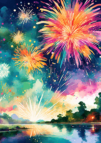 Beautiful Fireworks Theme#345
