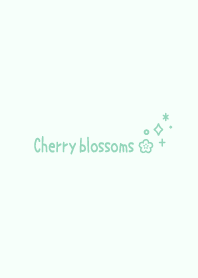 Cherry blossoms3 =Green=