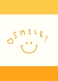 smile orange theme.