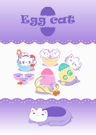 Egg Cat Pastel