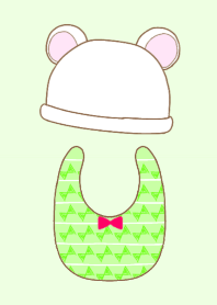 Baby goods~pink&green