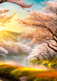 Beautiful real scenery(Spring-310)