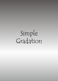 Simple Gradation -SILVER2 Ver2-
