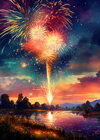 Beautiful Fireworks Theme#526