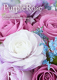Purple Rose ～紫のバラのアレンジ～