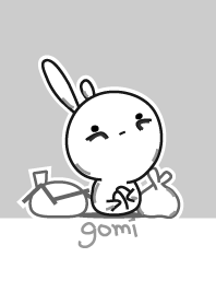 gomi (rabbit staring-4)