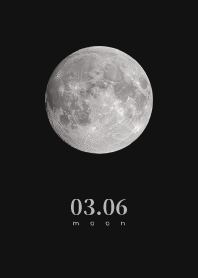Moon - March 6th - Black