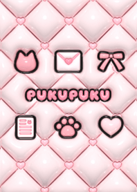 PUKUx2 Cat  - Black x Pink 1