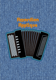 Accordion Applique Black 5