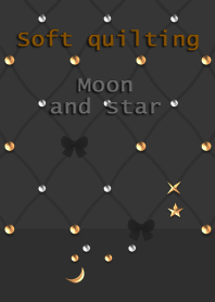 Soft quilting(Moon and star)