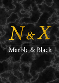 N&X-Marble&Black-Initial