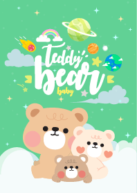 Teddy Bear Galaxy Green