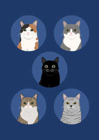 喵！喵！2.0(深藍色)