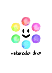 watercolor drop
