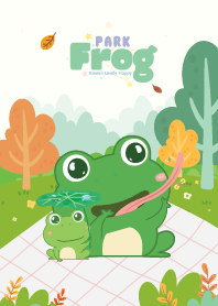 Frog Picnic Day Kawaii