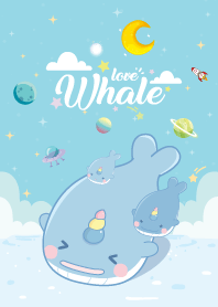 Whale Unicorn Love Galaxy Sky
