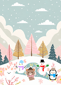 Kawaii scandinavian style(Winter-753)