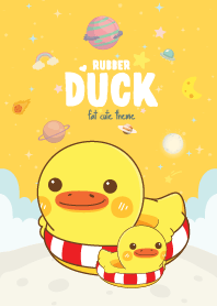 Rubber Duck Lover Galaxy Yellow