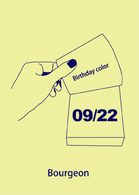 生日顏色 9月22日 簡單