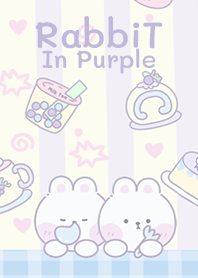 Rabbit In Purple and Blue!