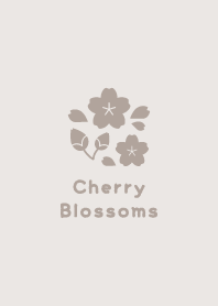 Cherry Blossoms7<Beige>