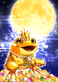 金運が蘇る【満月とゴールド福蛙】