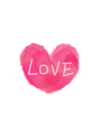I'm in love heart 2 -watercolor-joc