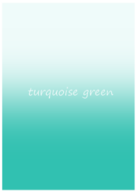 turquoise green.*