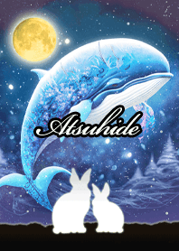 Atsuhide Beautiful rabbit & whale