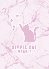misty cat-simple cat star marble purple2