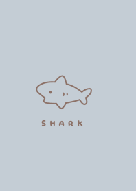 shark pattern/blue beige bR