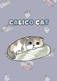 calicocat2 - mist purple