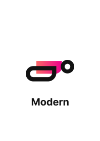 Modern Orange Muffins White Theme Global