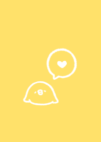 Chill out chick.(yellow14)