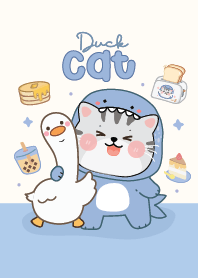 Cat Baby Shark & Duck Cute