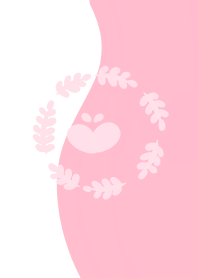 Pink white minimalist