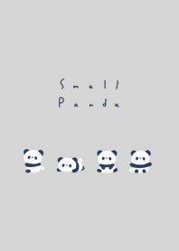 Small Panda (noline)/navyline gray WH