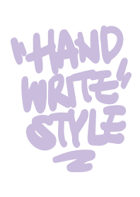 STRBROS - HANDWRITE 1.0 PURPLE 04