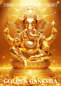Financial fortune Golden Ganesha 45