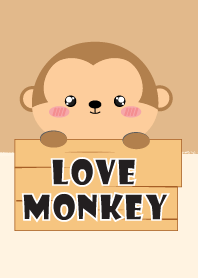 ฉันชอบลิงน่ารักเรียบๆ