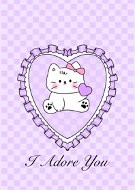 I Adore You (Purple)